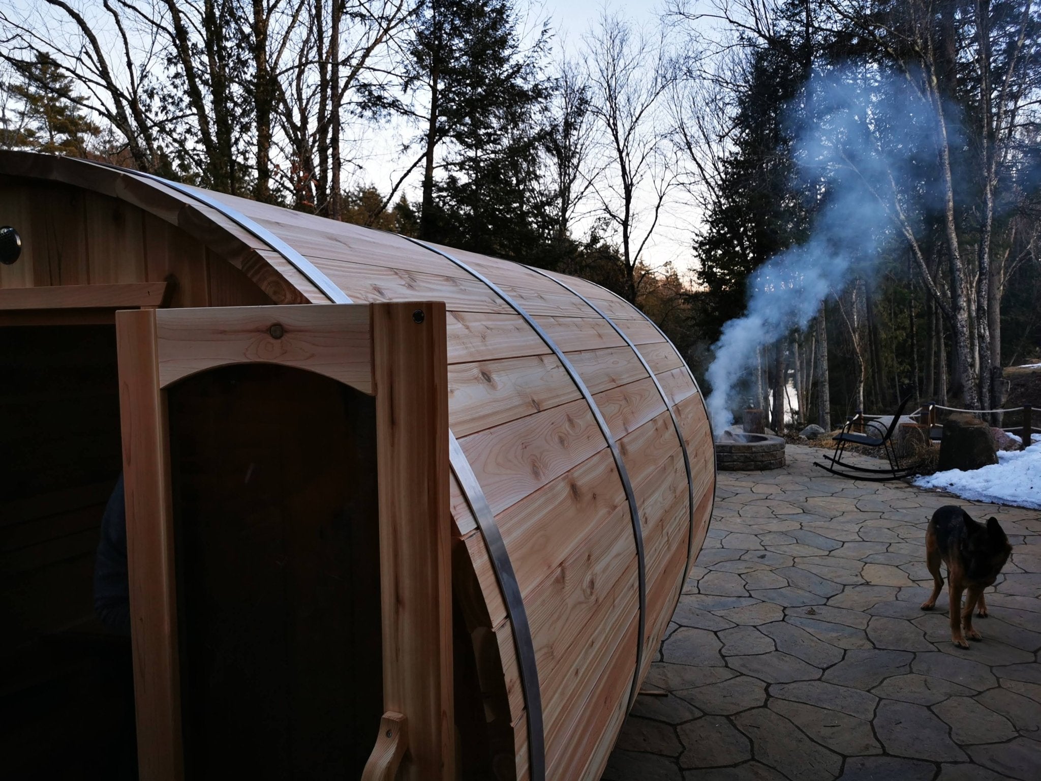 Sauna Boréal Panoramique 9'