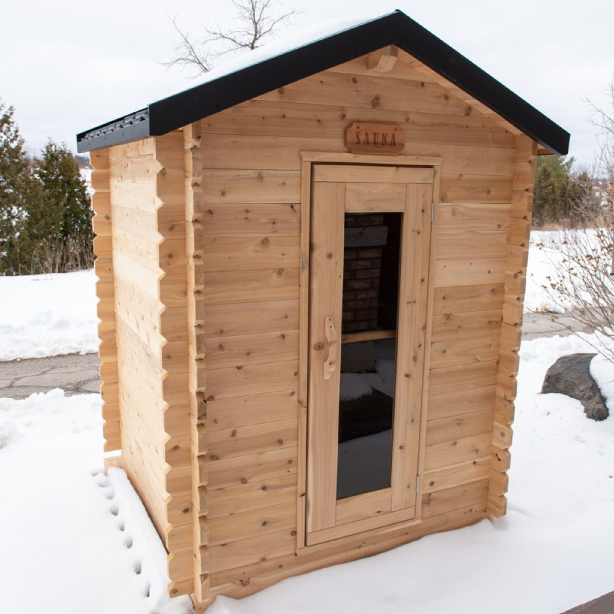 Sauna Cabin Granby - 6x6 - Sauna Co