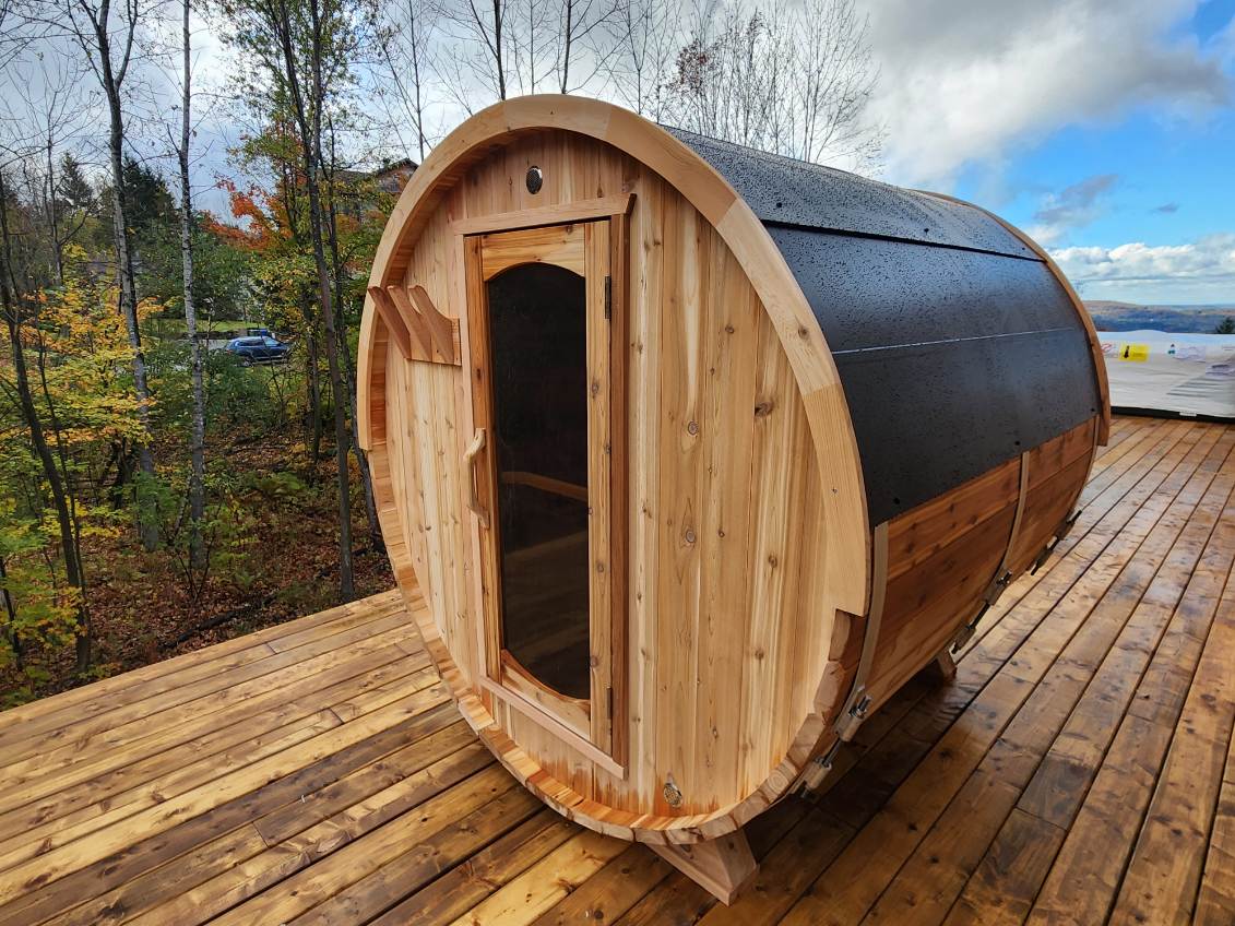 Sauna Boréal Panoramique 6' - Sauna Co