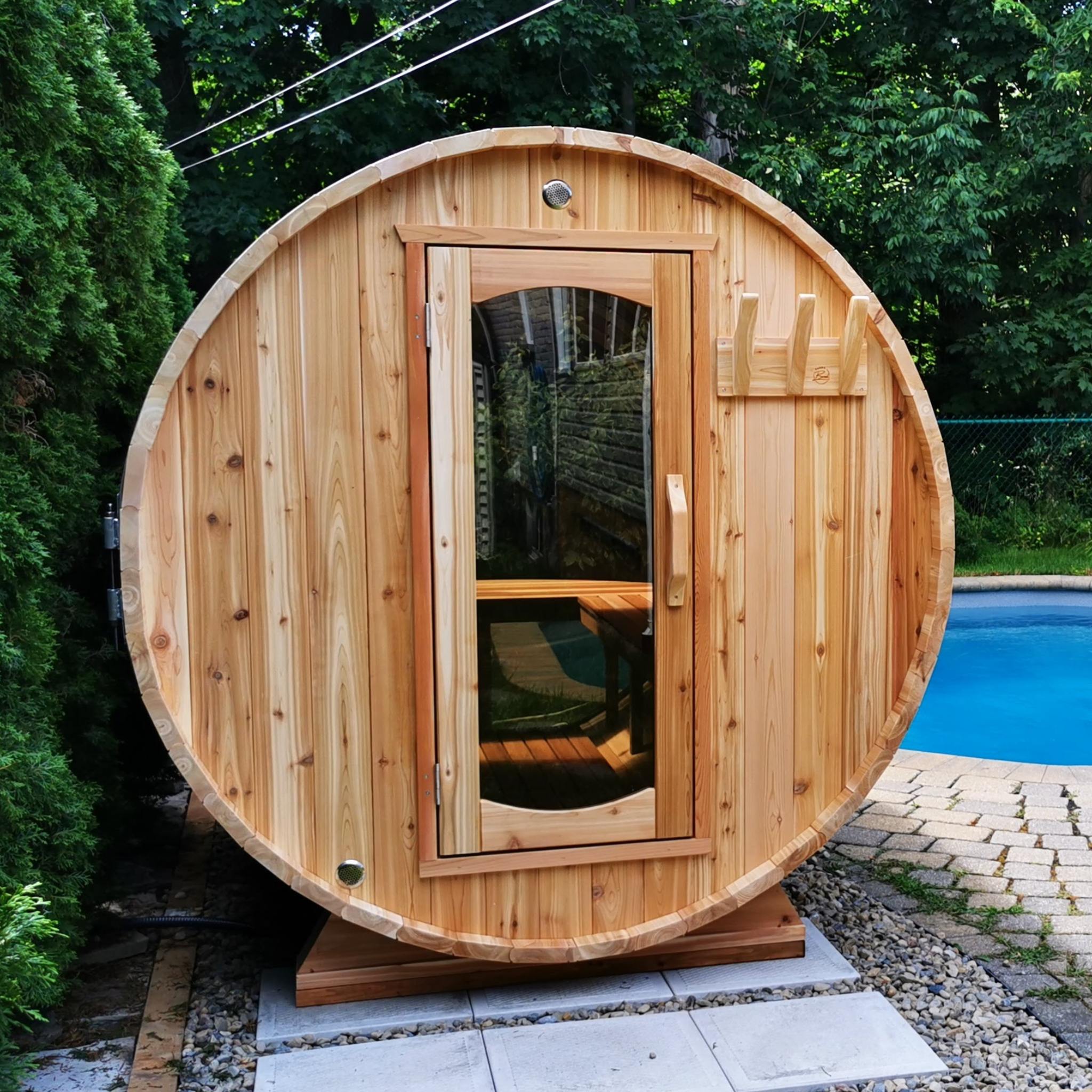 Sauna Boréal Panoramique 7' - Sauna Co