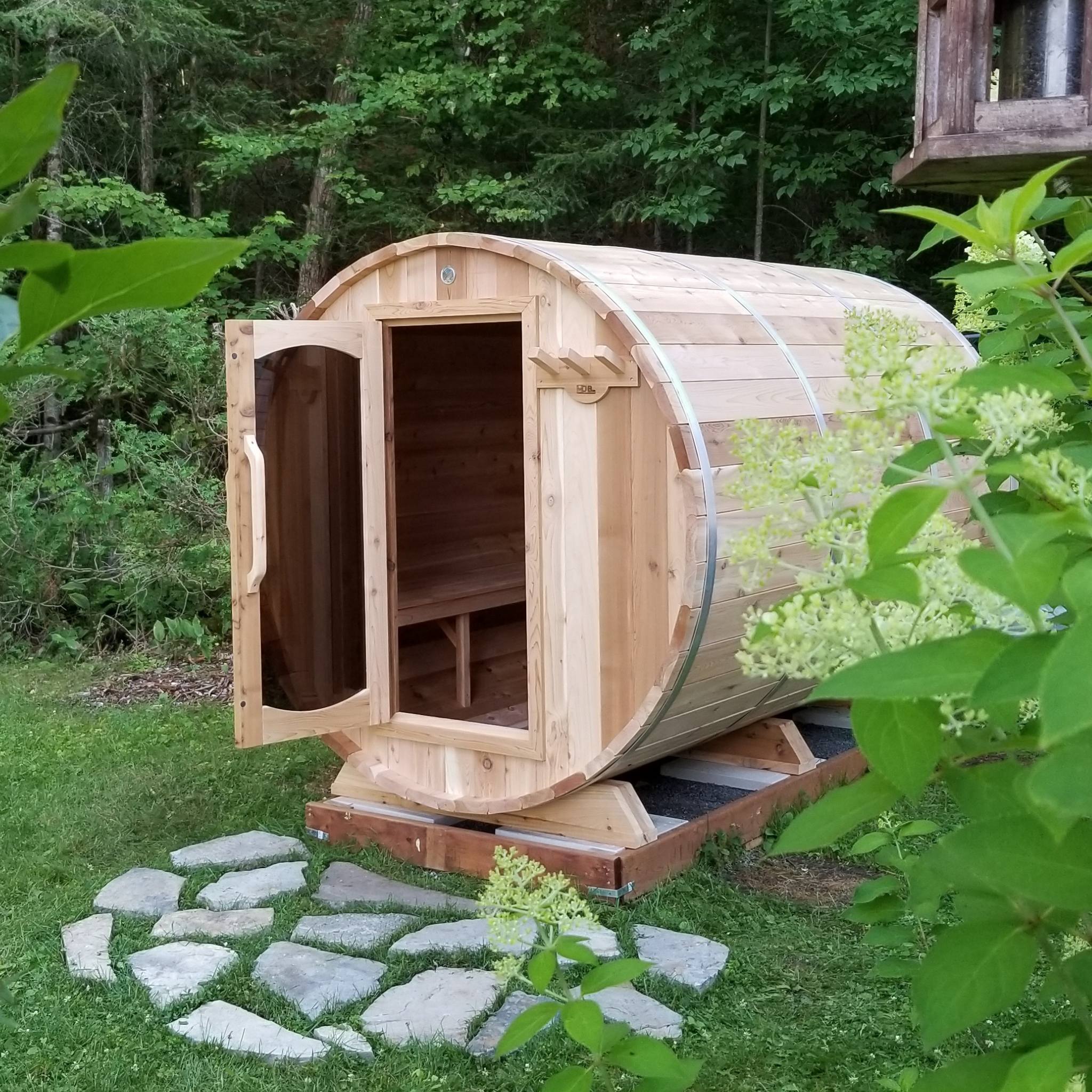 Sauna Boréal Panoramique 9' - Sauna Co