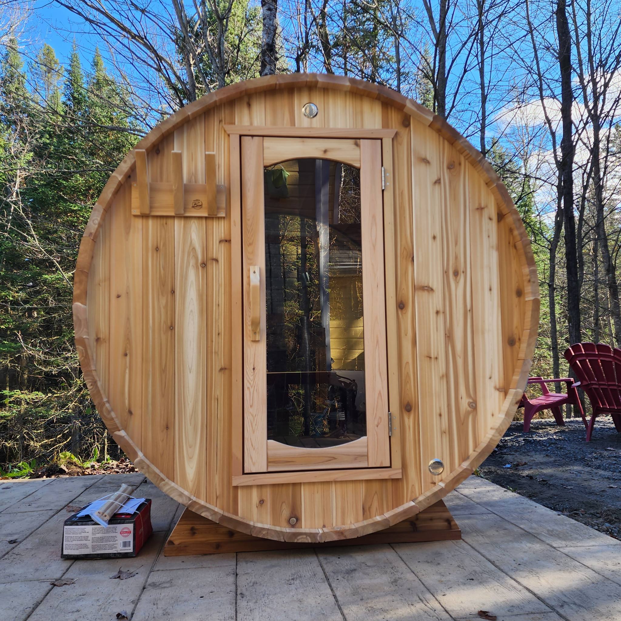 Sauna Boréal Traditionnel 8' - Sauna Co