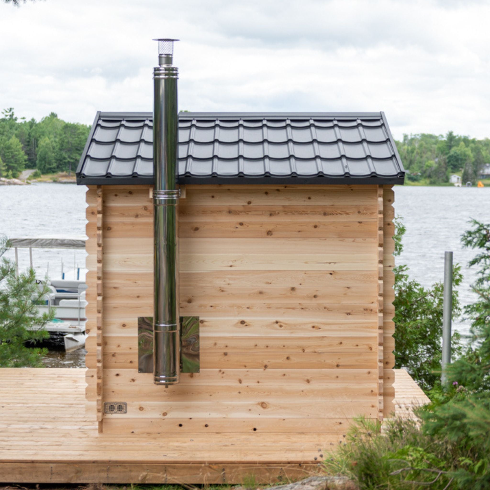 Sauna Cabane Géorgienne 7x7 - Sauna Co