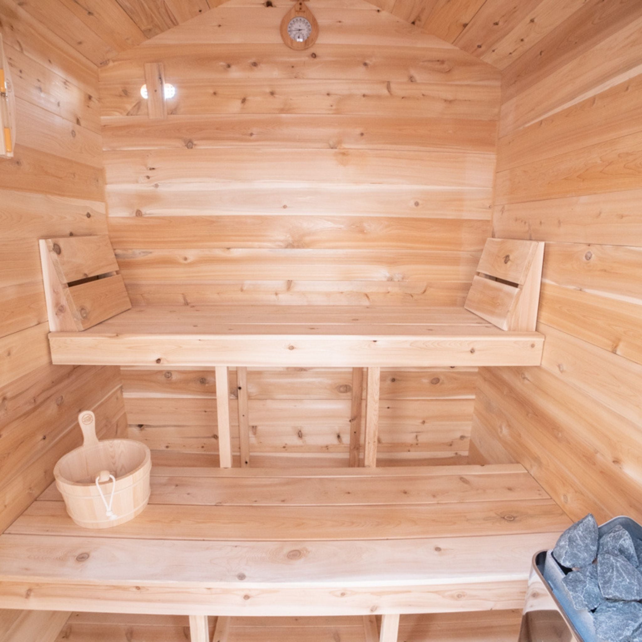 Sauna Cabin Granby - 6x6 - Sauna Co