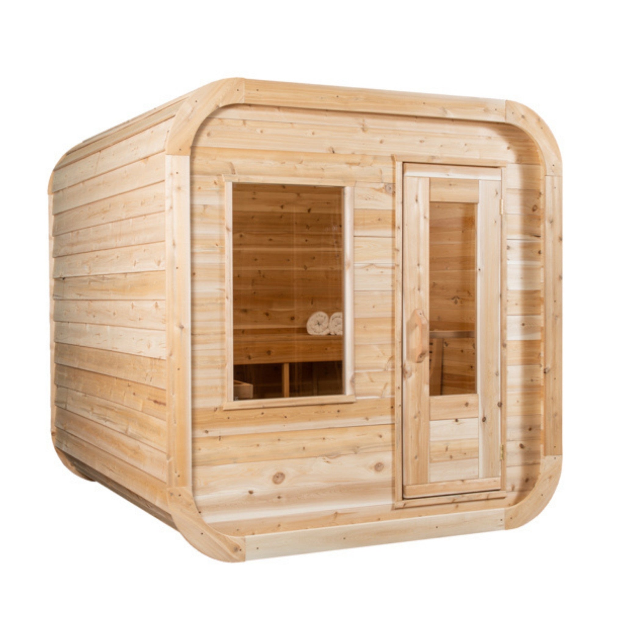 Sauna Cube Luna 7x7 - Sauna Co
